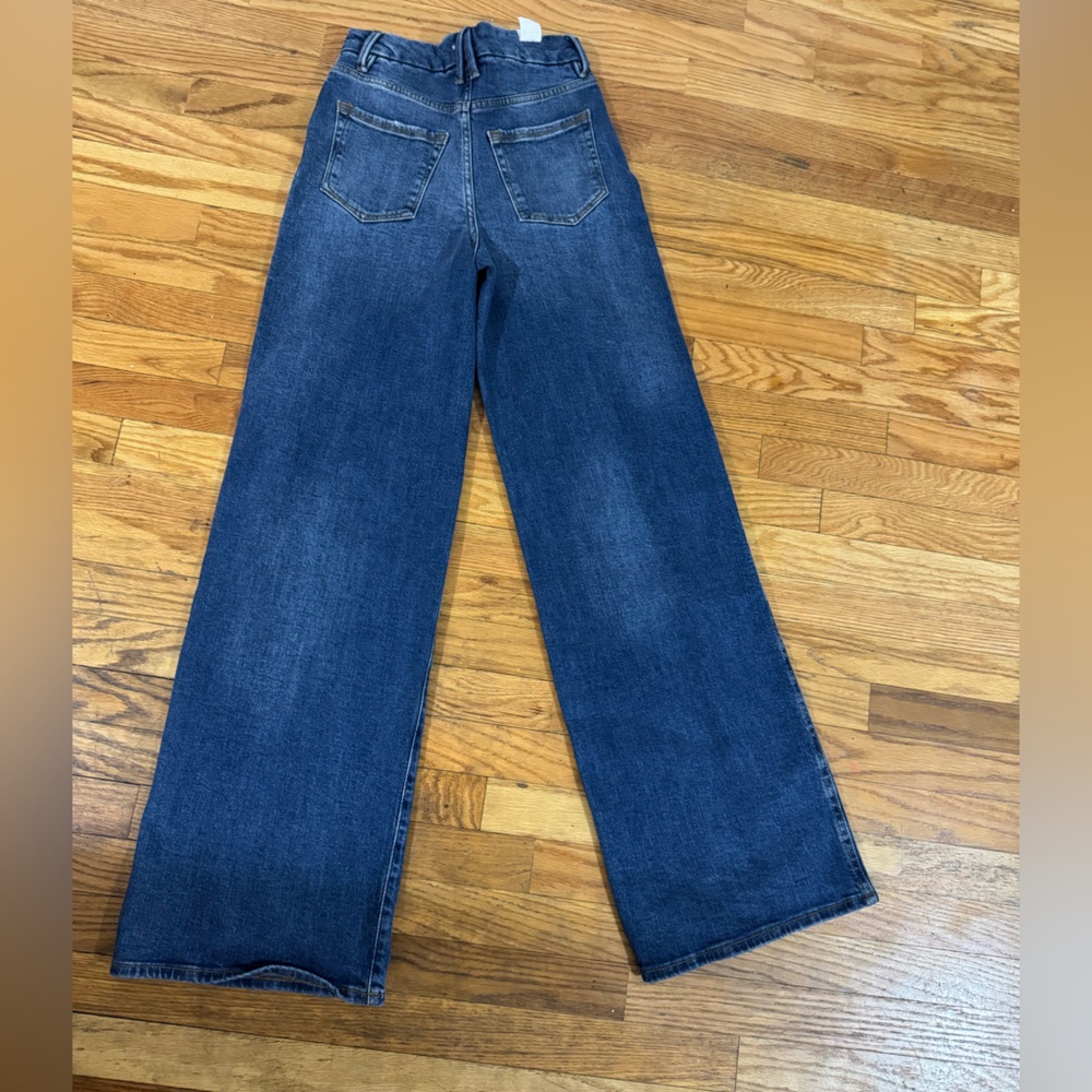 Good American High-Rise Wide-Leg Jeans - Picture 3 of 7